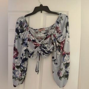 Gorgeous floral blouse worn once!!!